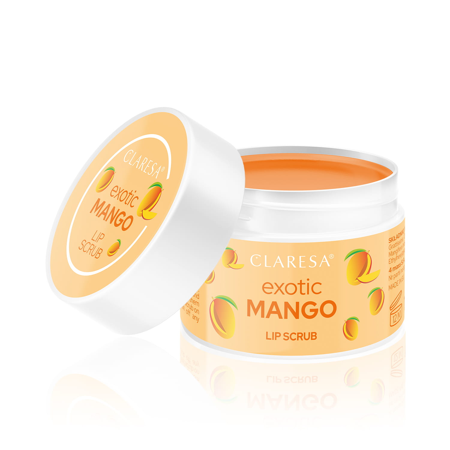 Claresa Fruit Lip Scrub 02 Exotic Mango
