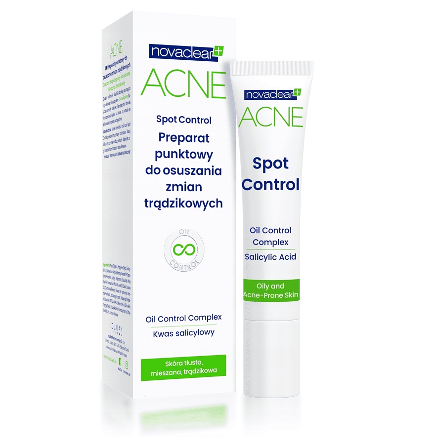 Novaclear Acne Tratament de uscare pentru leziuni de acnee 10ml