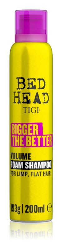Tigi Bed Head Bigger Bigger The Better Șampon spumă 200ml