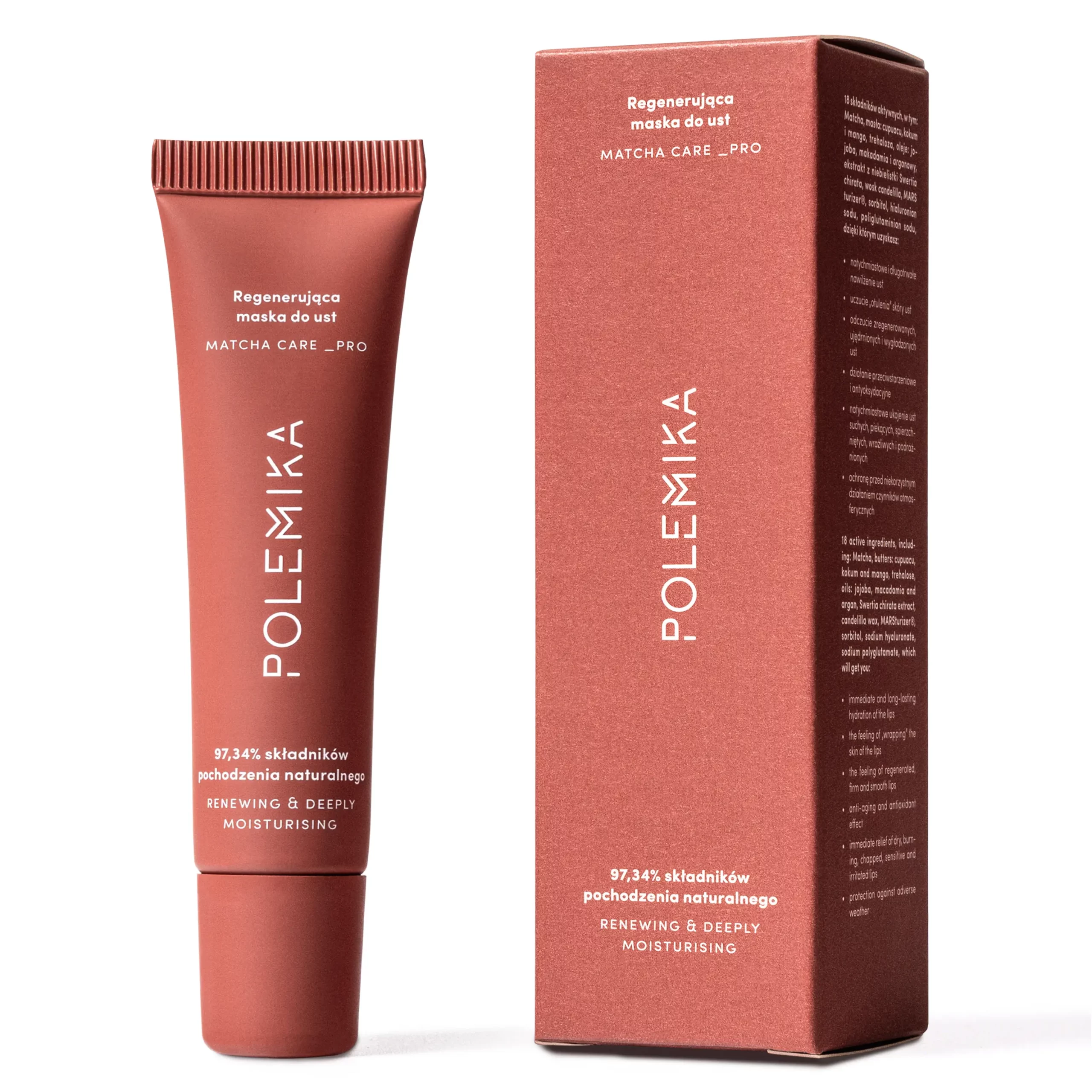 Mască regeneratoare pentru buze Polemic Regenerating Lip Mask 12ml