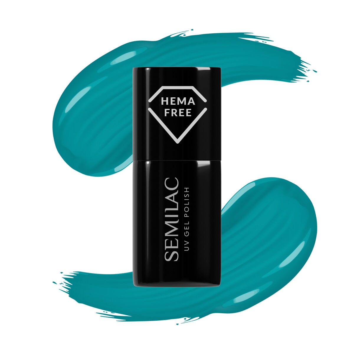 Semilac Hybrid Varnish 443 Spooky Blue 7ml
