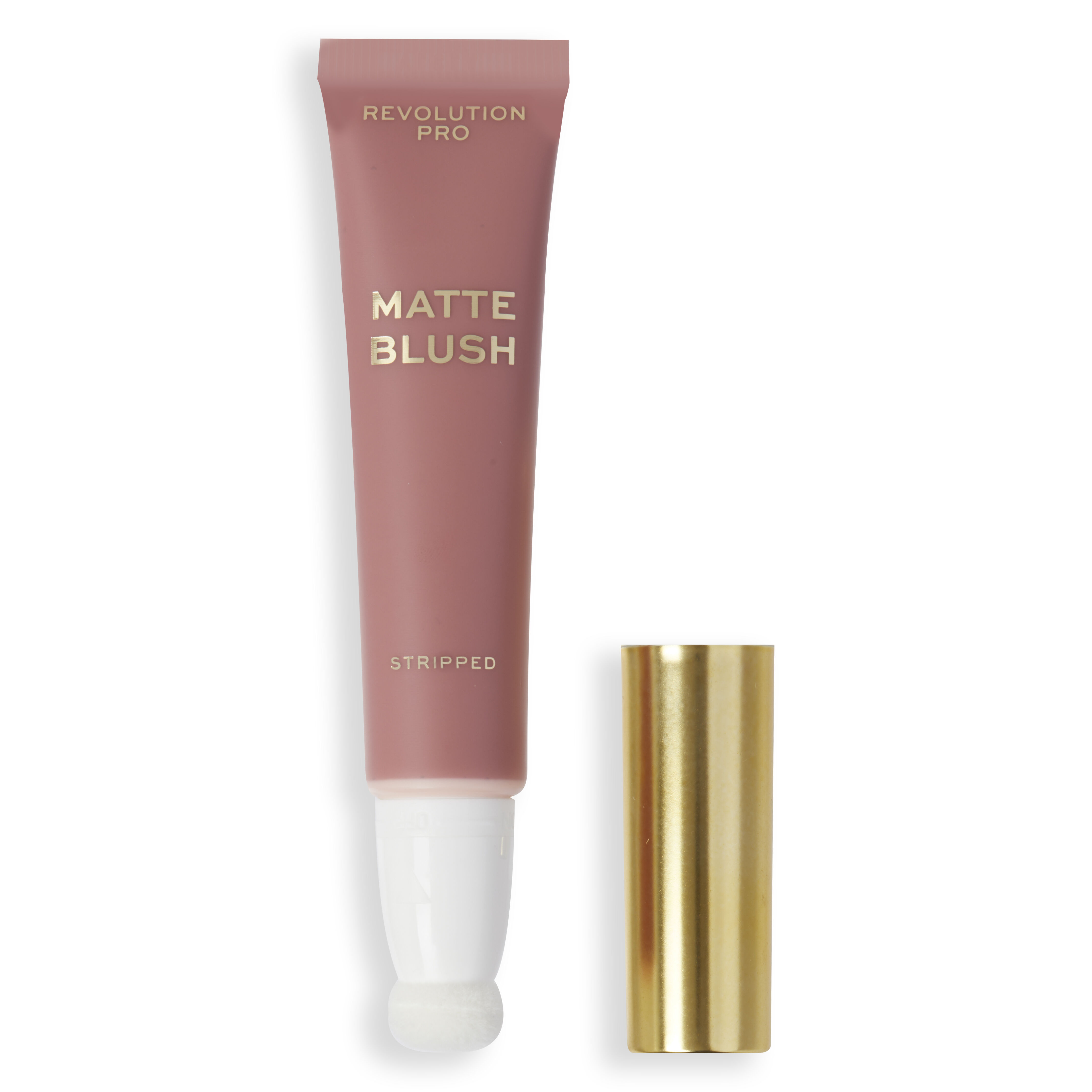 Revolution PRO Matte Blush în Stripped Cream