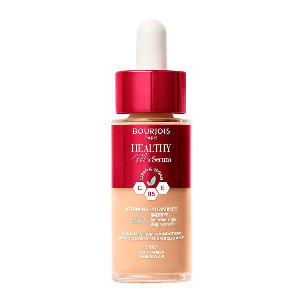 Bourjois Healthy Mix Clean &amp; Vegan Face Primer-Serum 51W Light Vanilla 30ml
