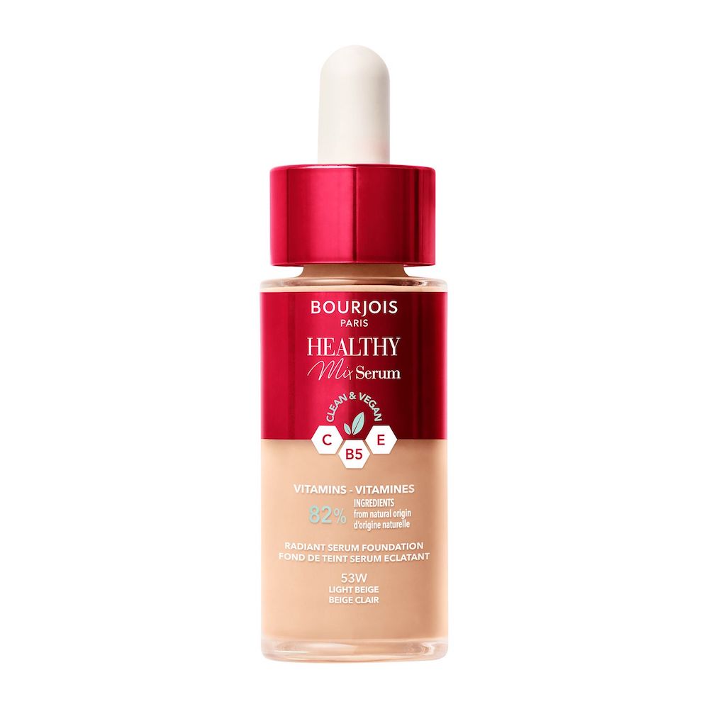 Bourjois Healthy Mix Clean &amp; Vegan Face Primer-Serum 53W Light Beige 30ml