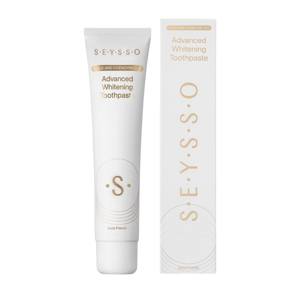 SEYSSO Gold Advanced Whitening Toothpaste cu Coenzima Q10 75ml
