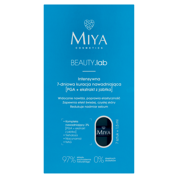 Miya Beauty.lab Intensive 7-day Hydration Treatment (PGA + extract de măr)