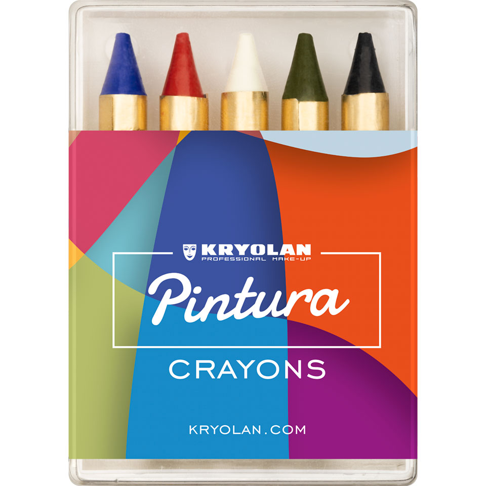 Kryolan Pintura Crayons Creioane de față Kryolan Pintura Crayons de față