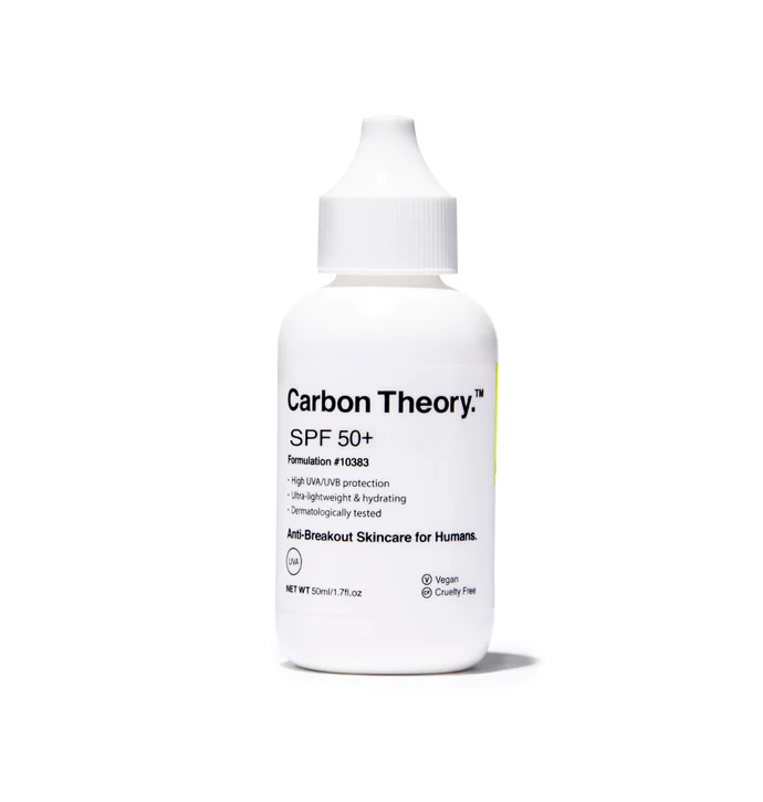 Crema protectoare Carbon Theory SPF50+ 50ml