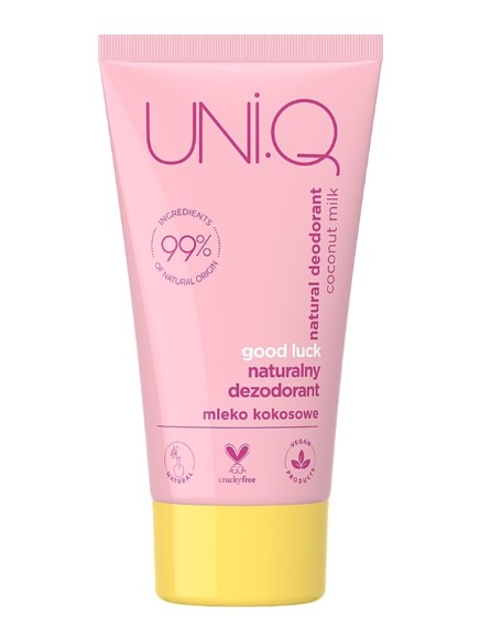 Uni.Q Good Luck Deodorant natural cu lapte de nucă de cocos 50ml