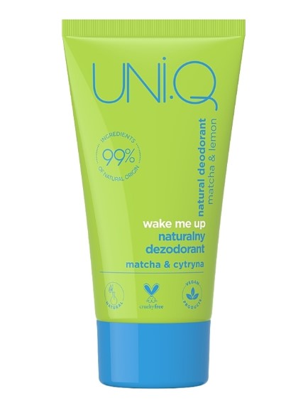 Uni.Q Wake Me Up Deodorant natural Matcha și lămâie 50ml