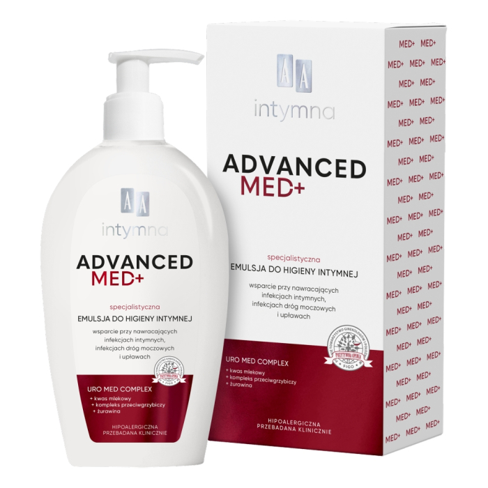 AA Intimna Advanced Med+ Loțiune de igienă intimă 300ml