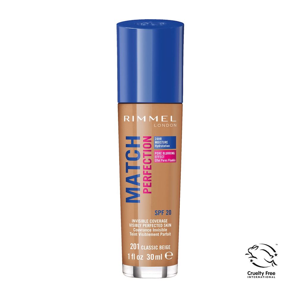 Rimmel Match Perfection Foundation 201 Bej clasic