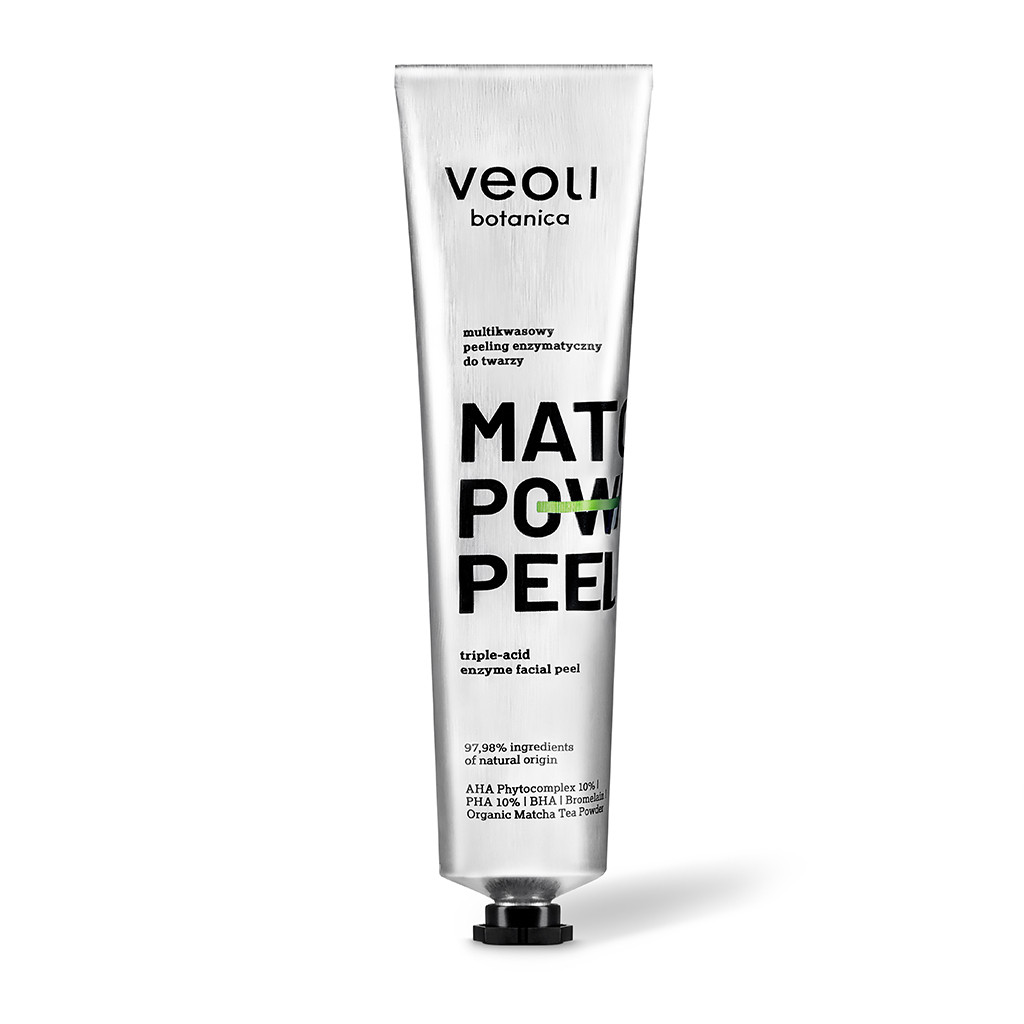 Veoli Botanica Matcha Power Peel Peeling enzimatic 75ml