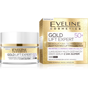Eveline Gold Lift Expert Cremă de lux multi-întinerire 50+