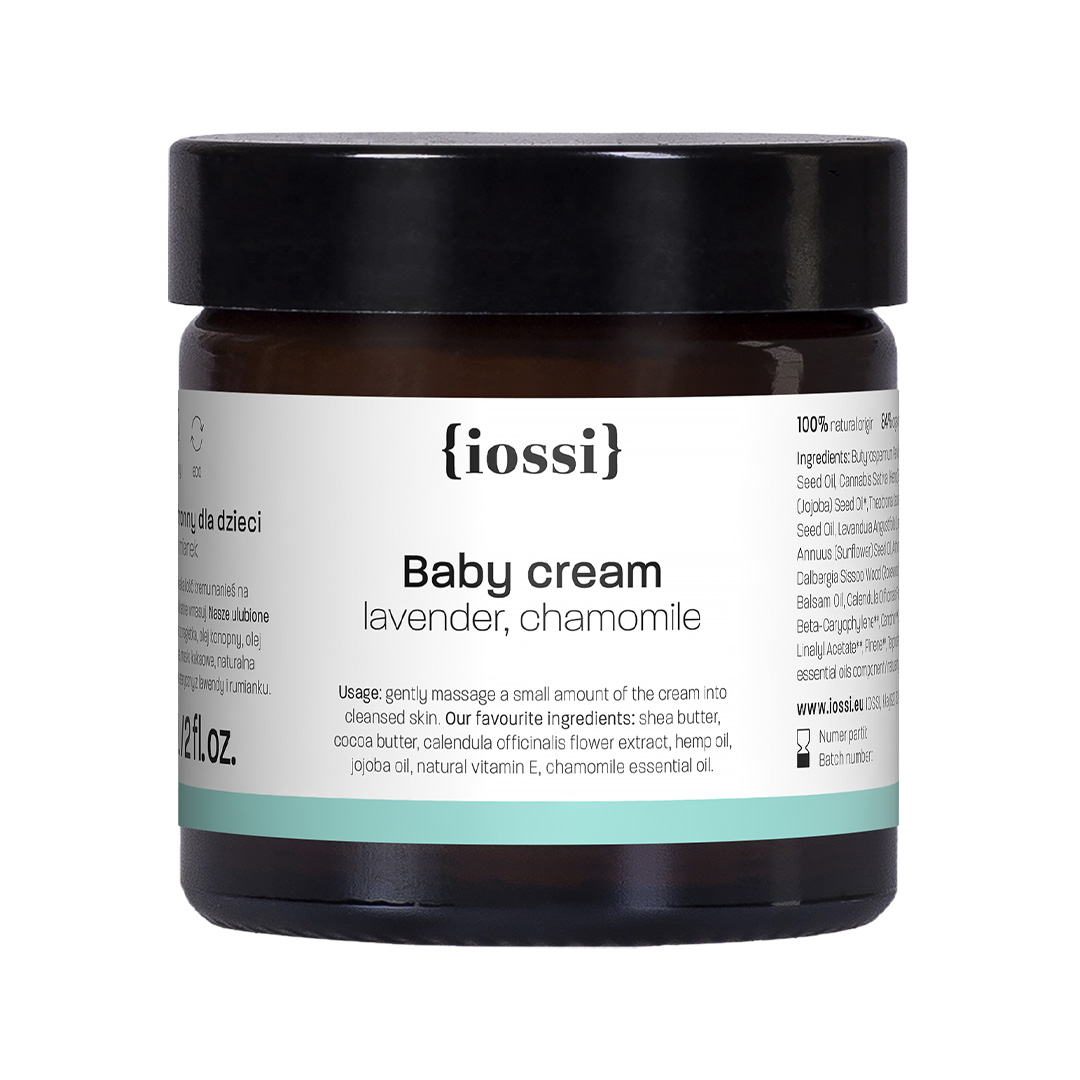 IOSSI Cremă de protecție pentru bebeluși Lavender & Chamomile 60ml