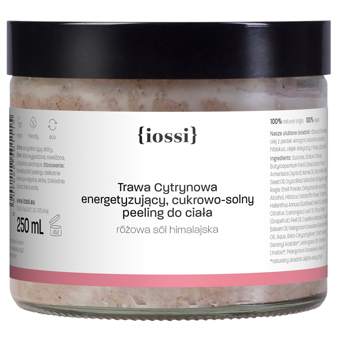IOSSI Energising Lemongrass Body Scrub 250ml