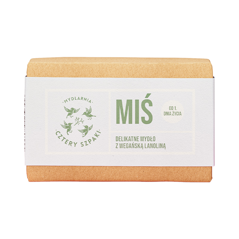 Casa de săpunuri Four Pinnacles Soap Teddy Bear Soap with Vegan Lanolin 110g