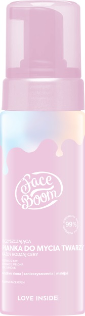 FaceBoom Spumă de spălare purificatoare pentru față 150ml