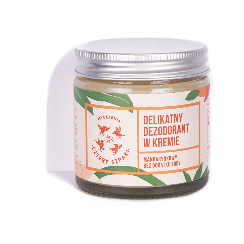 Deodorant cremă de mandarine Four Pinks Soap House Mandarin 60ml