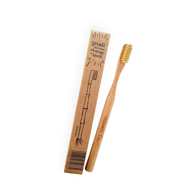 Periuță de dinți Mohani Bamboo Natural Toothbrush