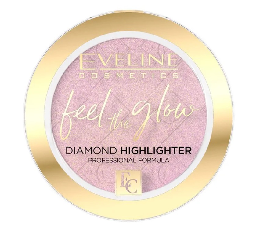 Eveline Feel The Glow iluminator cu diamante 03 Rose Gold