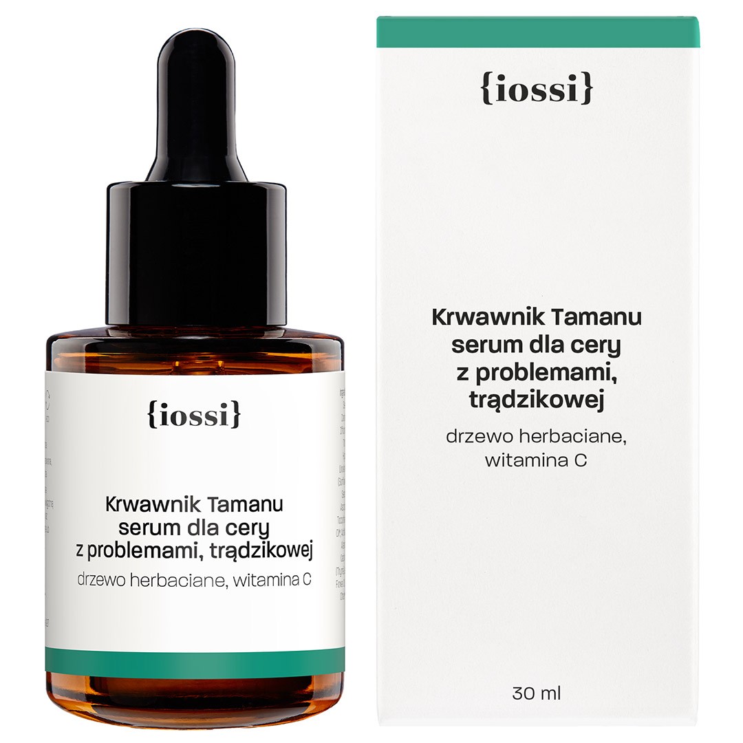 IOSSI Serum pentru piele cu probleme, acnee Yarrow & Tamanu 30ml