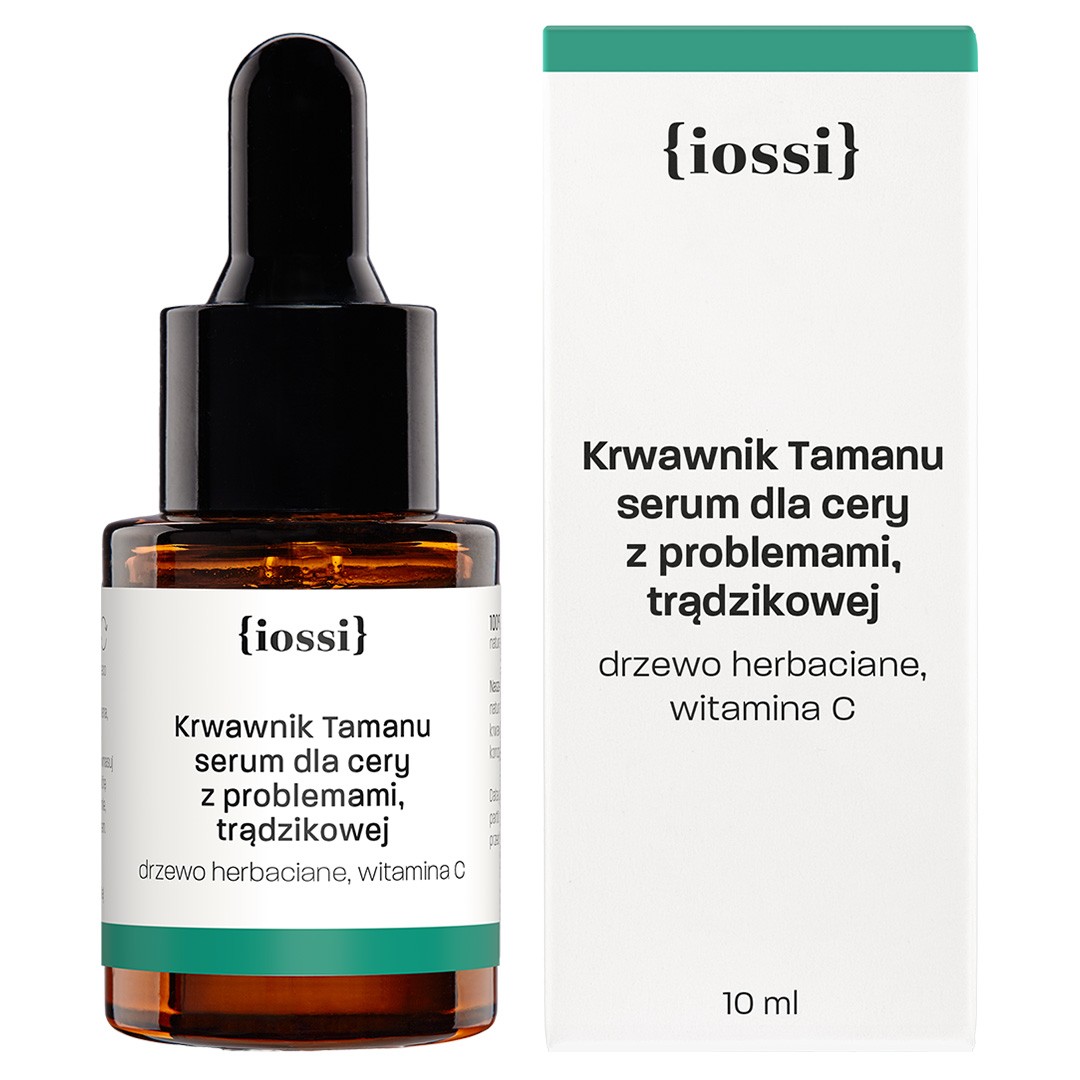 IOSSI Serum pentru piele cu probleme, acnee Yarrow & Tamanu 10ml