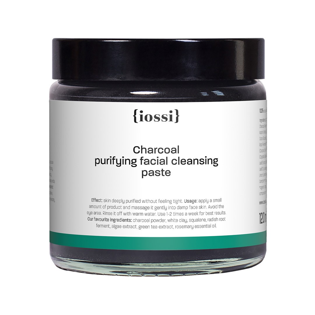 IOSSI Cărbune de curățare pentru față 120ml
