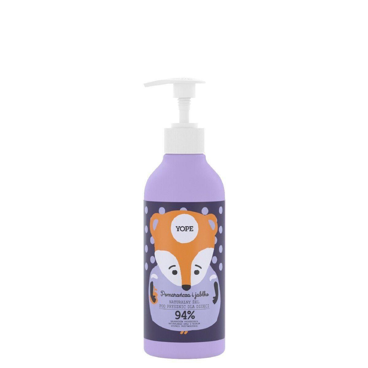 Yope Gel de duș pentru copii Yope Orange și Apple