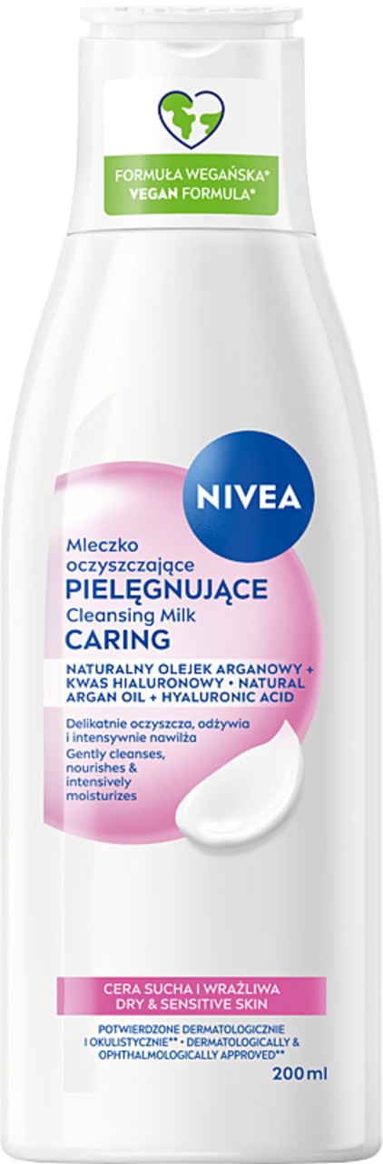 NIVEA Mleczko Oczyszczające Pielęgnujące 200ml