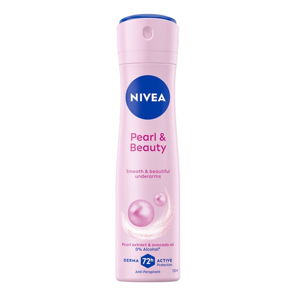 Spray antiperspirant NIVEA Pearl & Beauty, 150 ml