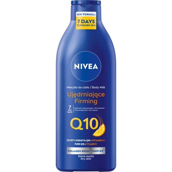 Lapte de corp NIVEA Q10 Firming Body Milk, 400 ml