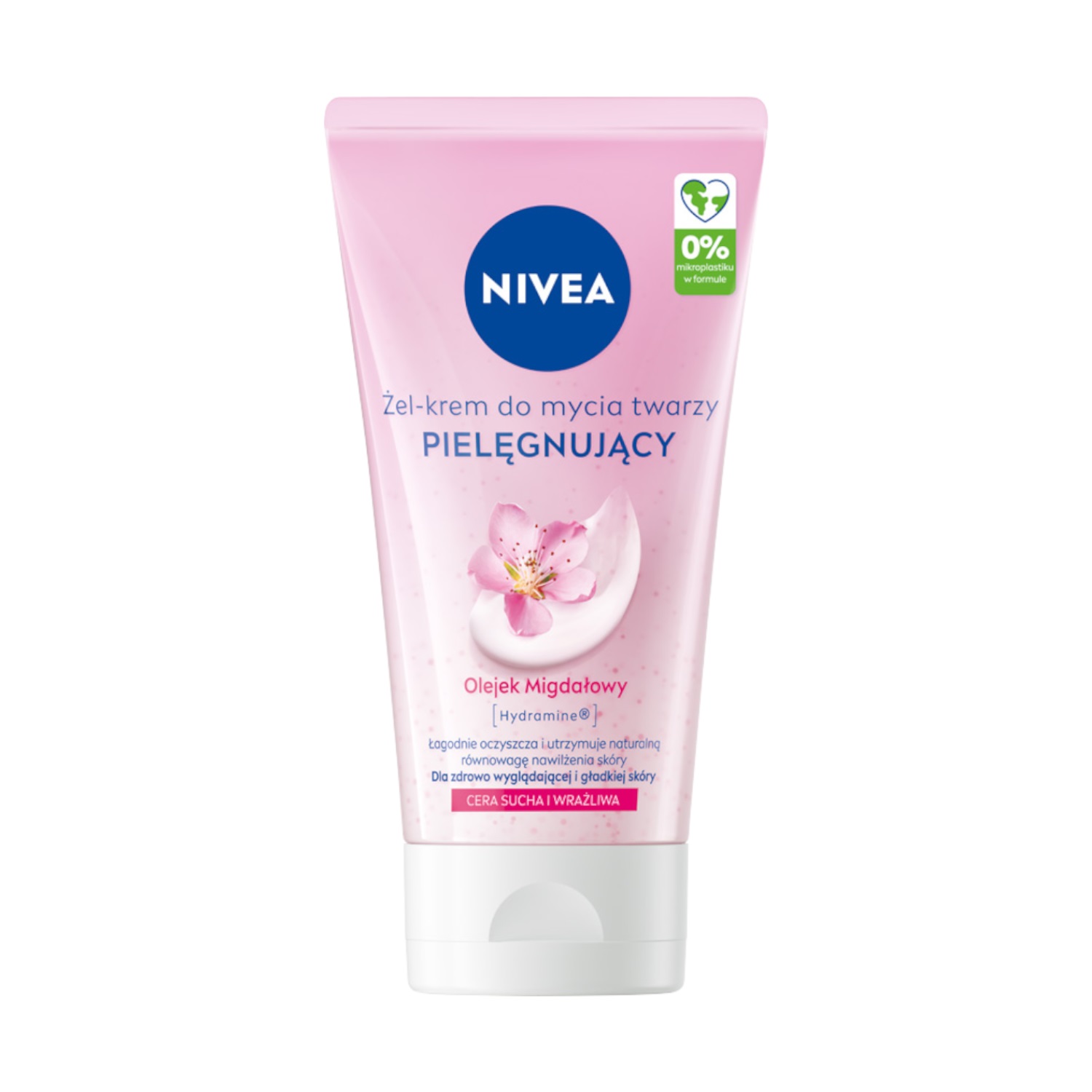 NIVEA Gel de spălare a feței pentru piele uscată și sensibilă, 150 ml
