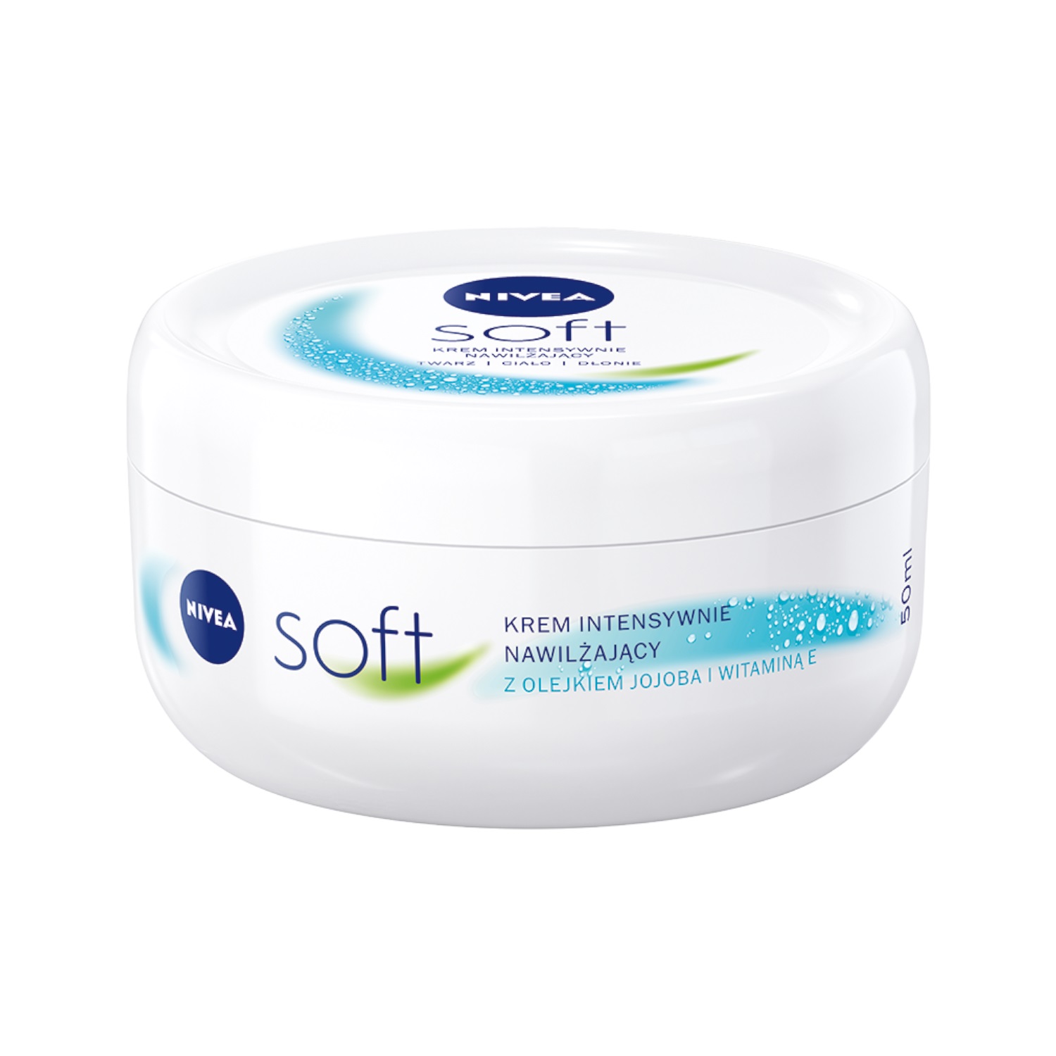 NIVEA Soft Cremă hidratantă intensivă NIVEA Soft, 50 ml