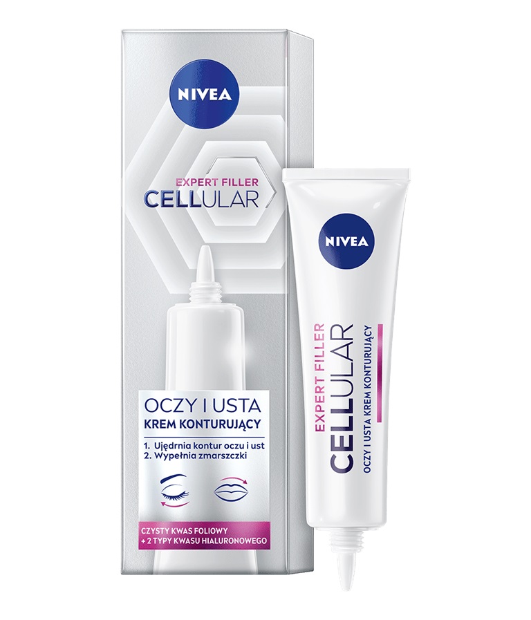NIVEA CELLULAR Expert Filler Eyes & Lips Contouring Cream, 15 ml