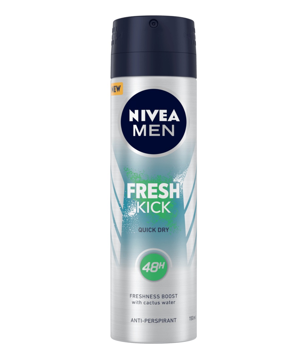 Spray antiperspirant NIVEA Fresh Kick, 150 ml