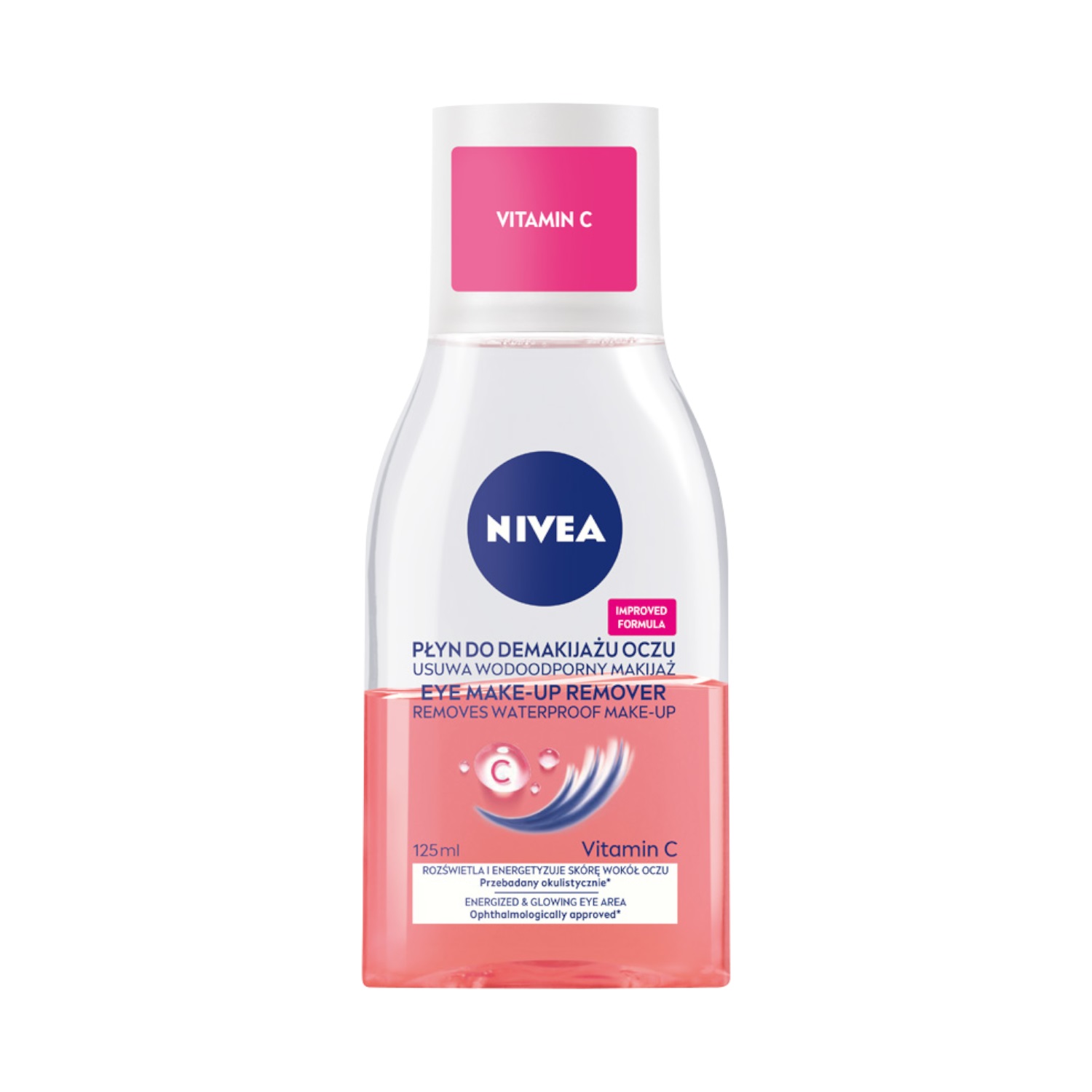 Produsul demachiant pentru ochi NIVEA Nourishing Two-Phase, 125 ml