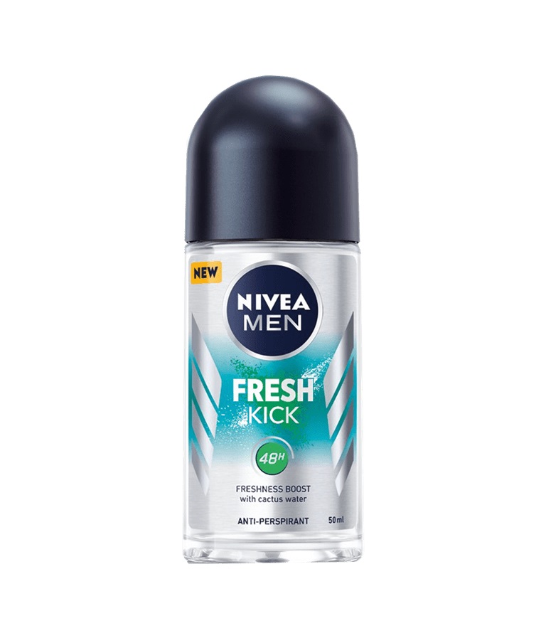 NIVEA Fresh Kick Antiperspirant roll-on, 50 ml