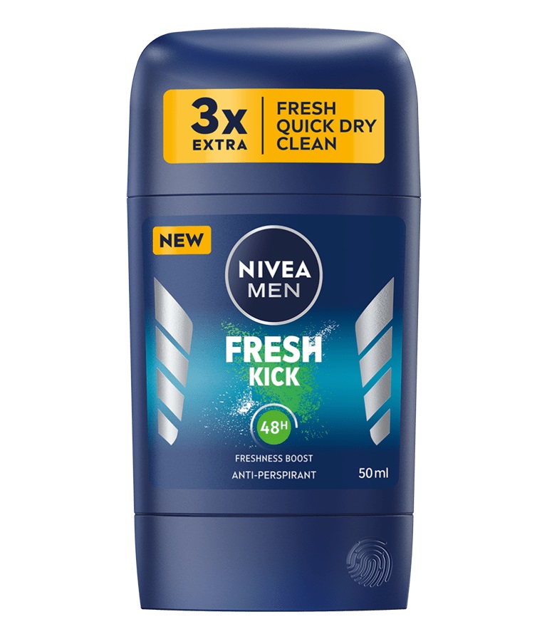 NIVEA Fresh Kick Antiperspirant stick, 50 ml