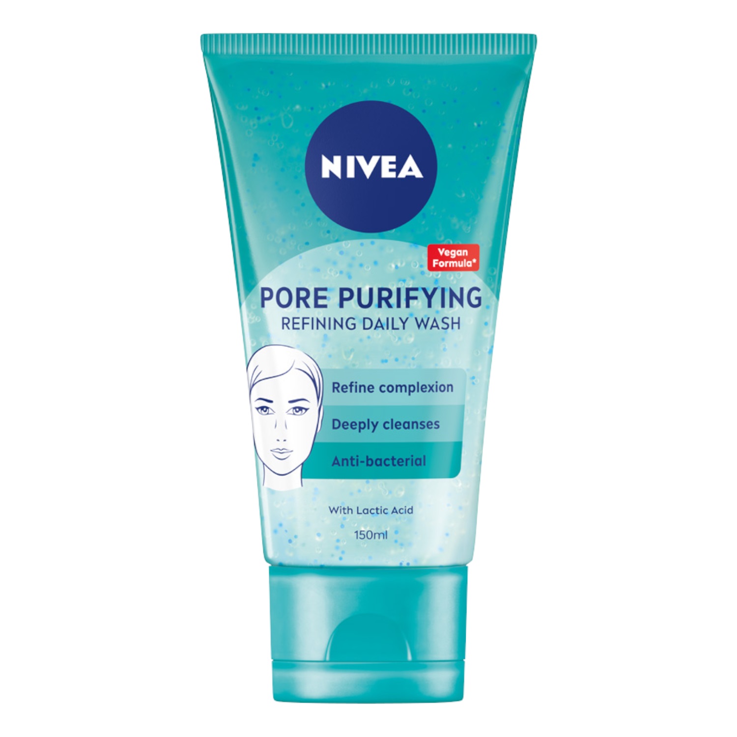 NIVEA Gel de curățare a feței împotriva imperfecțiunilor, 150 ml