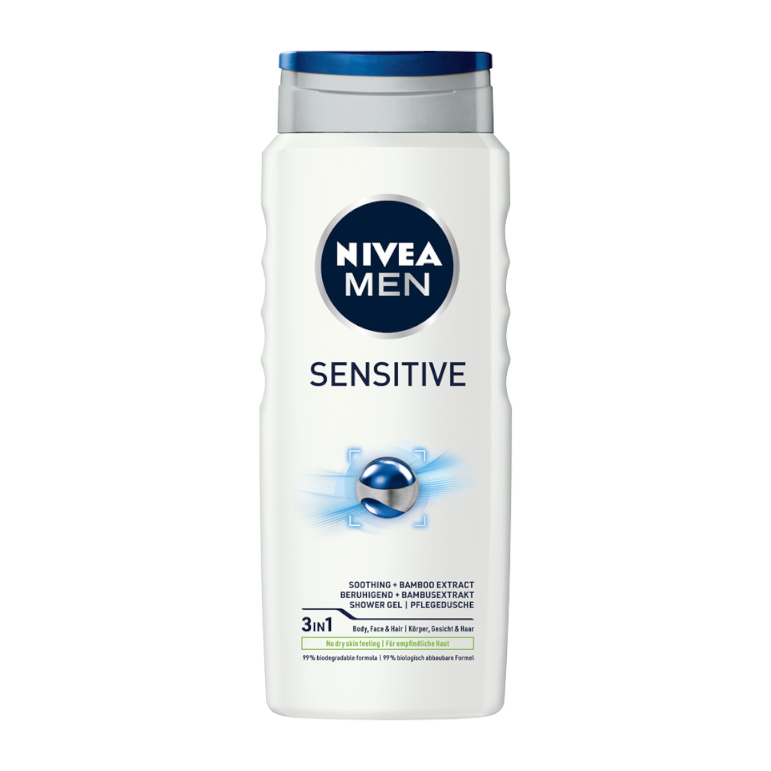 Gel de duș NIVEA Sensitive, 500 ml