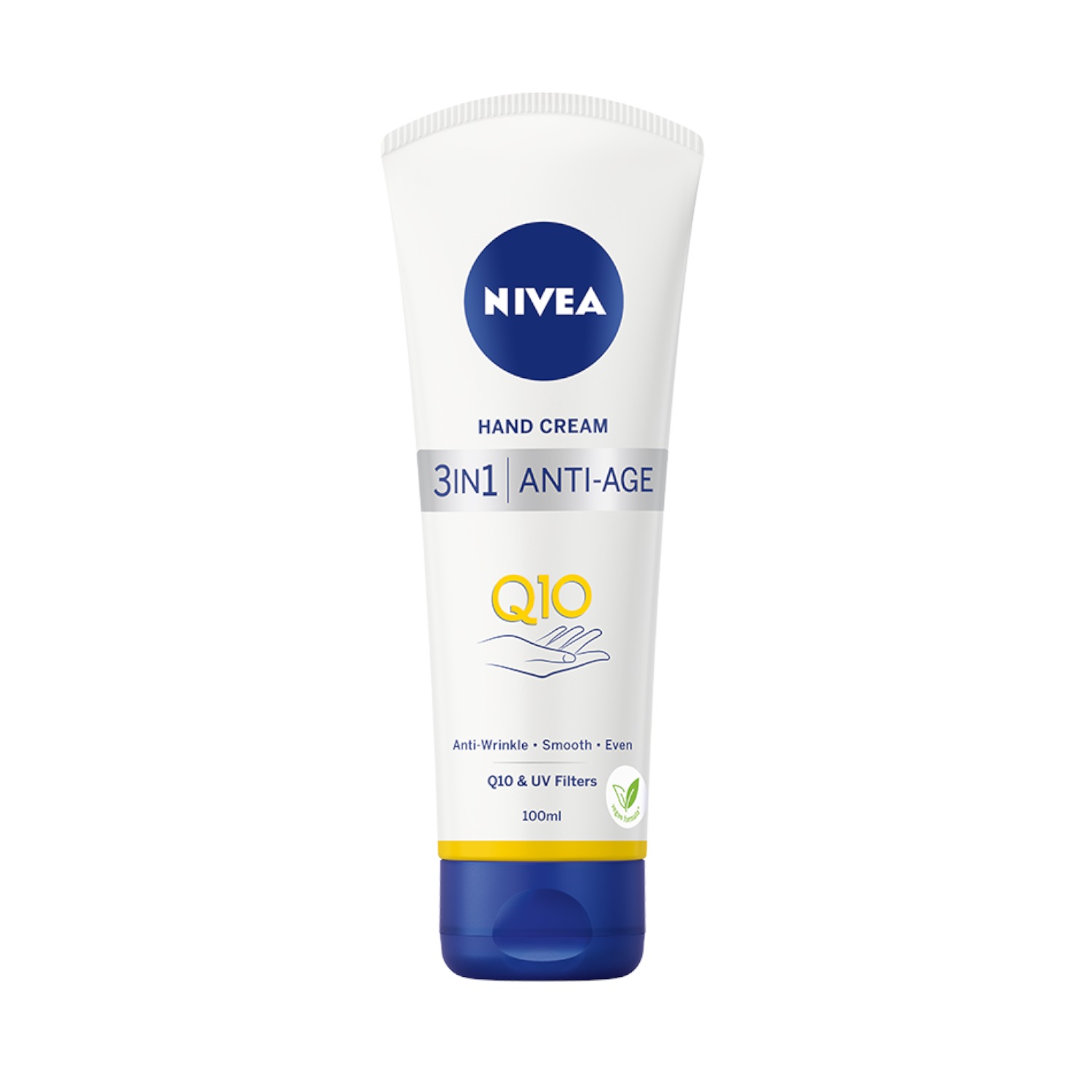 NIVEA Anti-Age Care Cremă de mâini antirid 3în1, 100 ml