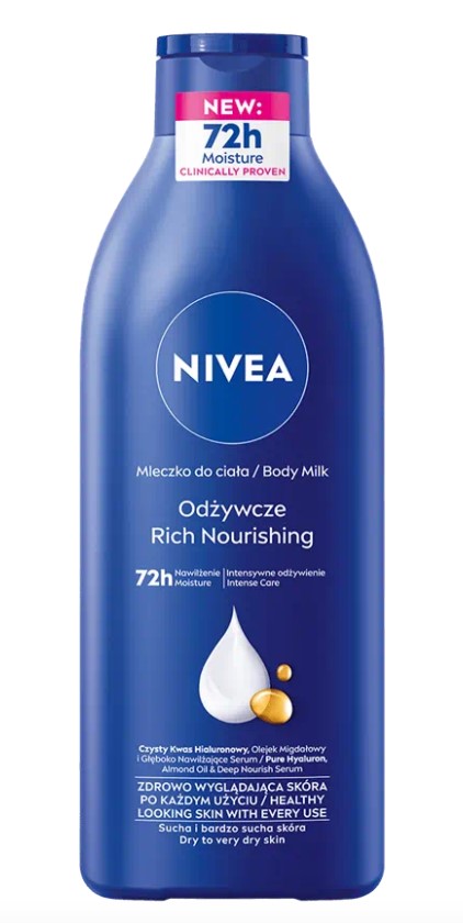 NIVEA Nourishing Body Milk, 400 ml