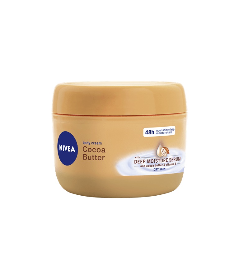 Unt de corp NIVEA Nourishing Cocoa Body Butter, 250 ml