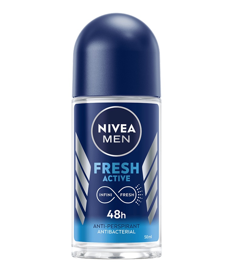 NIVEA Fresh Active Antiperspirant roll-on, 50 ml