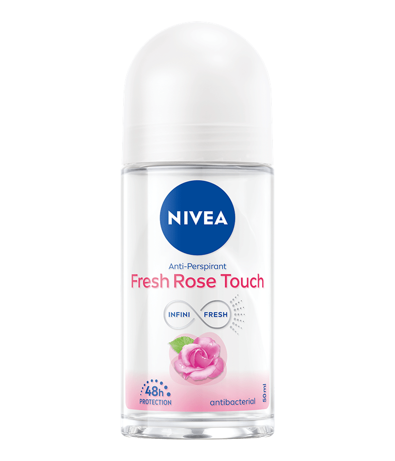 NIVEA Rose Touch Antiperspirant roll-on, 50 ml
