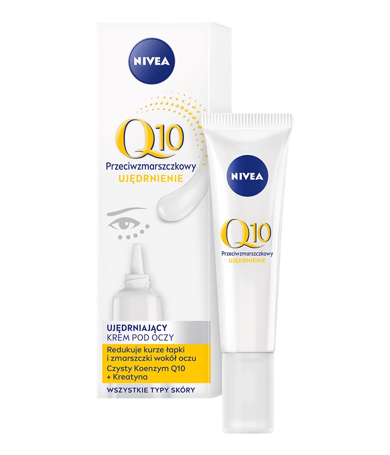 NIVEA Q10 Cremă de ochi anti-rid pentru fermitate, 15 ml