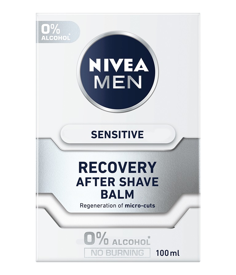 NIVEA MEN Sensitive Balsam regenerator după ras, 100 ml