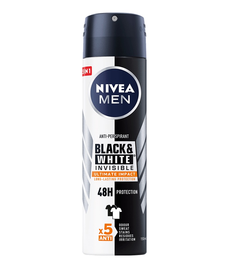 NIVEA Ultimate Impact Antiperspirant Spray, 150 ml
