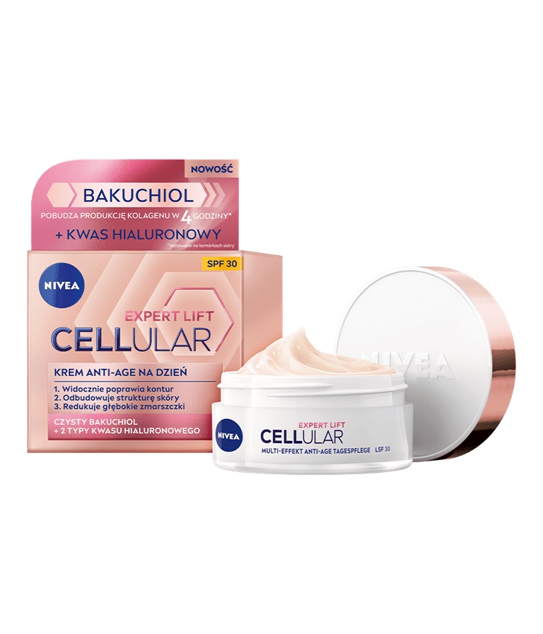 NIVEA CELLULAR EXPERT LIFT Cremă de zi anti-îmbătrânire SPF 30, 50 ml